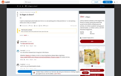 Is libgen.io down? : libgen - Reddit