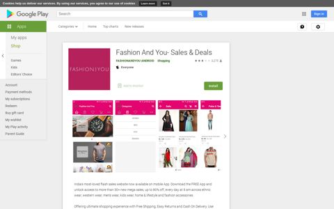 Fashion And You- Sales & Deals - Apps on Google Play