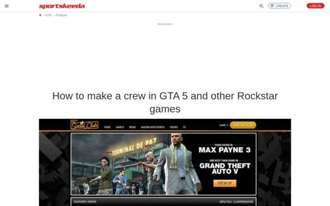 How to make a crew in GTA 5 and other Rockstar games