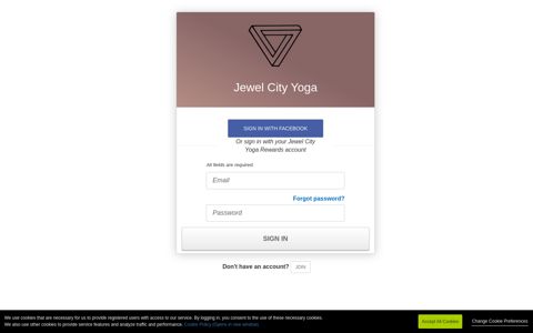 Jewel City Yoga - Login - Perkville
