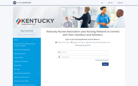 Log In To Your Account | Kentucky Nurses Association ...