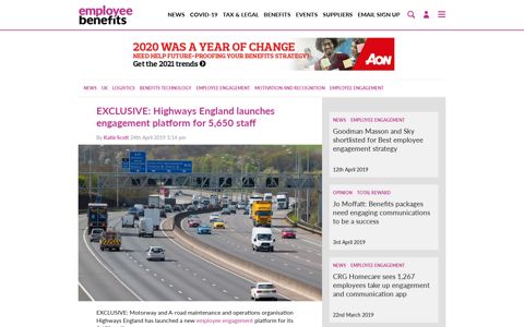 EXCLUSIVE: Highways England launches engagement platform