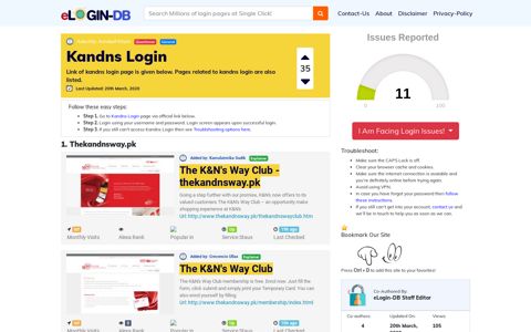 Kandns Login - A database full of login pages from all over the ...