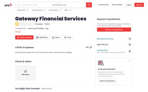 Gateway Financial Services - 13 Reviews - Auto Loan ... - Yelp
