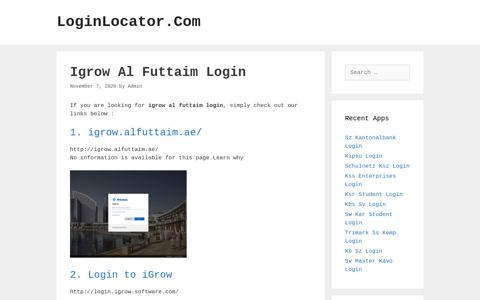 Igrow Al Futtaim Login - LoginLocator.Com