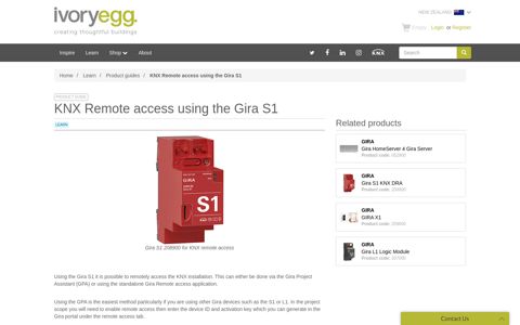How to use the Gira S1 for Remote Access to KNX using ETS ...