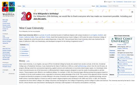 West Coast University - Wikipedia