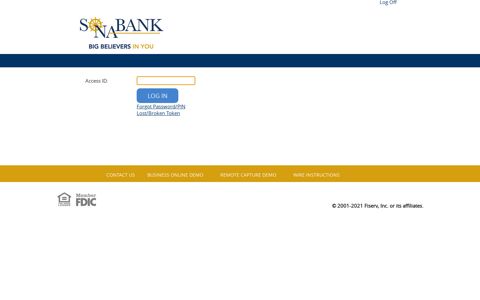 Sonabank - Online Banking