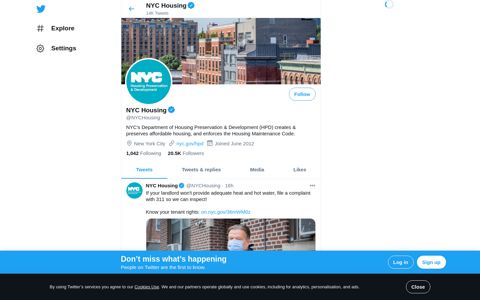 NYC Housing (@NYCHousing) | Twitter