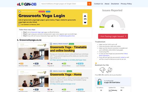Grassroots Yoga Login