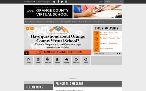 OCPS Orange County Virtual School: Home