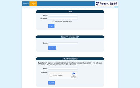 Godalming College - Parents' Portal