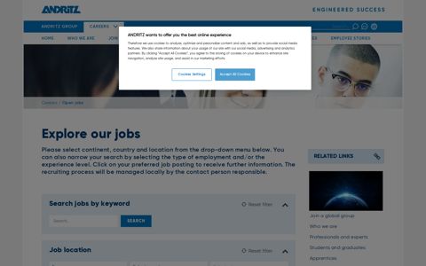 Open jobs - Andritz