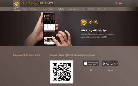 Krungsri Exclusive Mobile App | Bank of Ayudhya