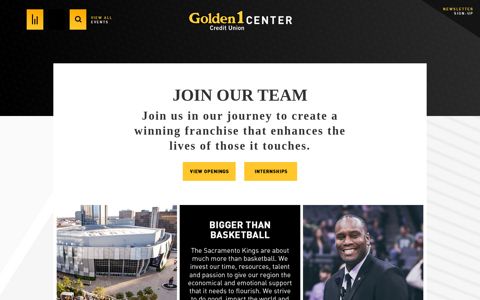 Careers | Golden 1 Center