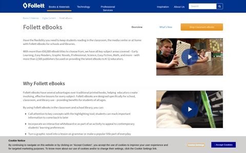 K-12 School eBooks | Library, Classroom & District | Follett