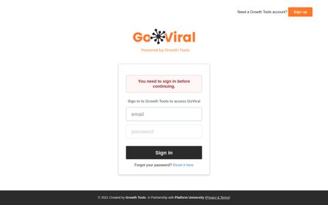 GoViral - Growth Tools