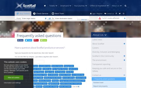 Frequently asked questions | ScotRail