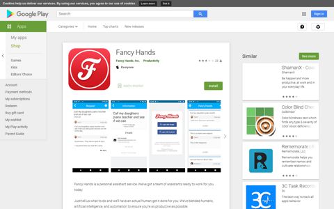 Fancy Hands - Apps on Google Play