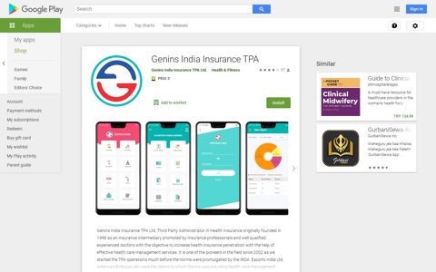Genins India Insurance TPA – Apps on Google Play