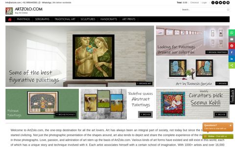 Artworks: Buy Original Art Online, Paintings & More | ArtZolo.com