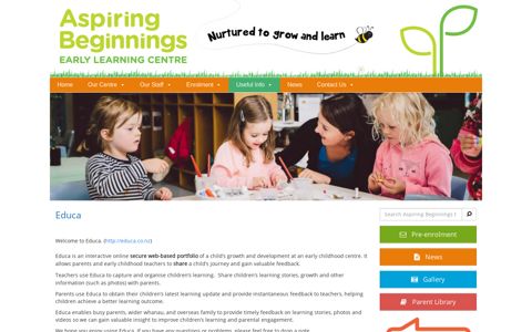 Educa | Aspiring Beginnings Early Learning Centre