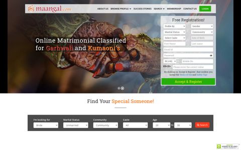 Maangal.com -The No.1 Site for Uttarakhand Matrimony ...