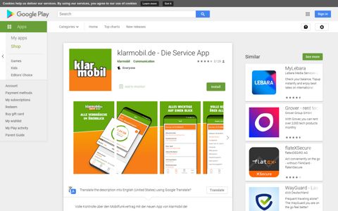 klarmobil.de - Die Service App - Apps on Google Play