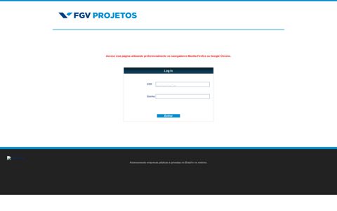 FGV Projetos - Concursos