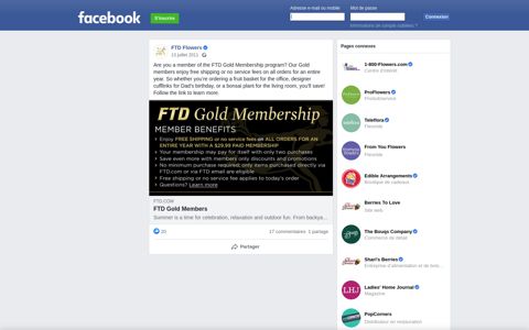 FTD Flowers - Are you a member of the FTD Gold Membership ...