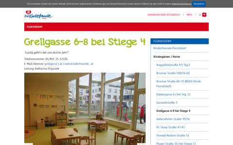 Grellgasse 6-8 bei Stiege 4 / Kindergärten / Horte / Floridsdorf ...