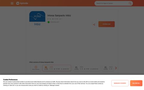 Intesa Sanpaolo Inbiz 3.0.1 Download Android APK | Aptoide
