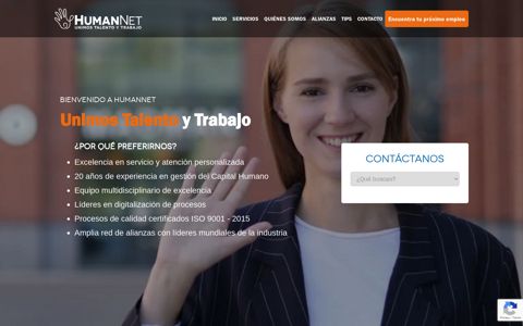 HumanNet |Unimos talento y trabajo