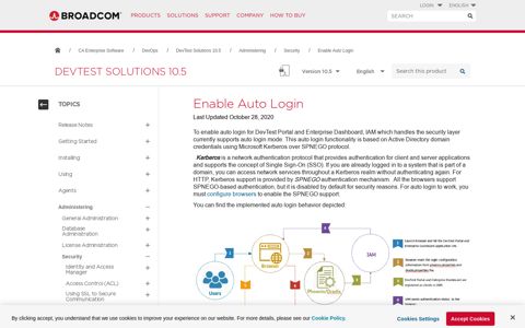 Enable Auto Login - Broadcom TechDocs