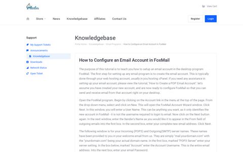 How to Configure an Email Account in FoxMail ...