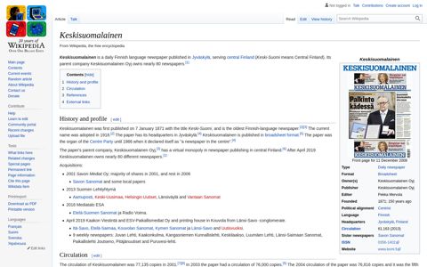 Keskisuomalainen - Wikipedia