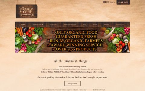 Farm Fresh Organics Home Delivery