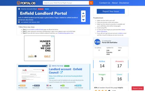 Enfield Landlord Portal