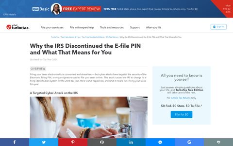 Why the IRS Discontinued the E-file PIN and What That Means ...