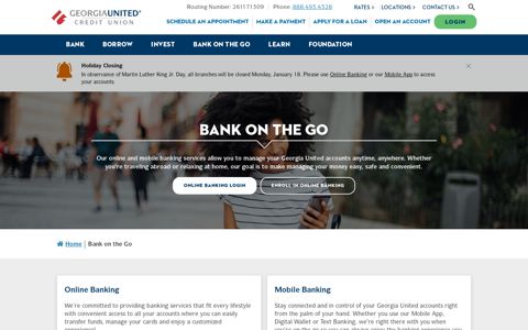 Access Anytime Services l Georgia United Credit Union