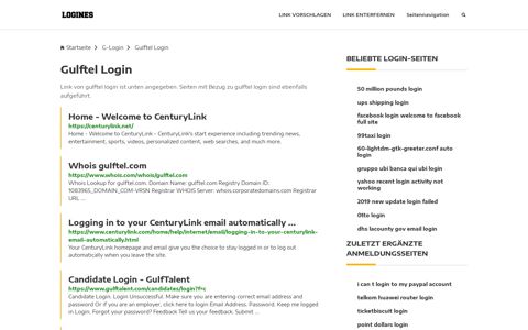 Gulftel Login | Allgemeine Informationen zur Anmeldung - Logines.de