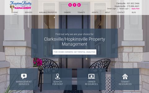 Keystone Realty & Management: Clarksville Property ...