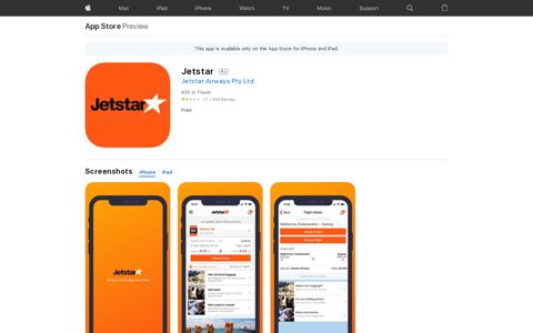 ‎Jetstar on the App Store