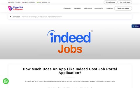 How Much Does An App Like Indeed Cost Job Portal ...