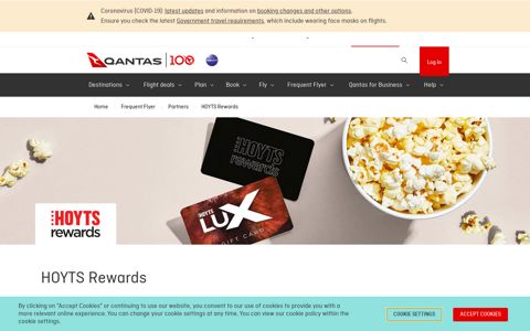 Hoyts Rewards - Earn Qantas Points on Movie Tickets ...