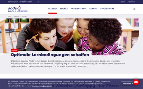 Schulen - Sodexo Deutschland