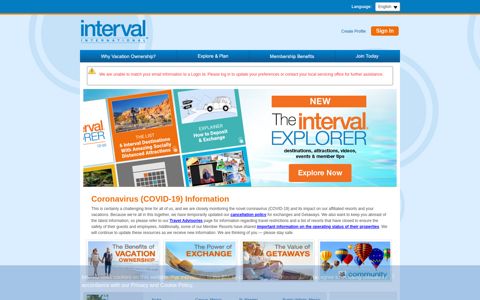 Resort, Timeshare, Exchange ... - Interval International