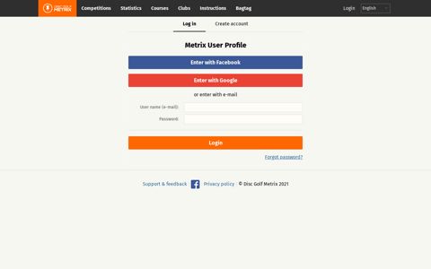 Metrix User Profile