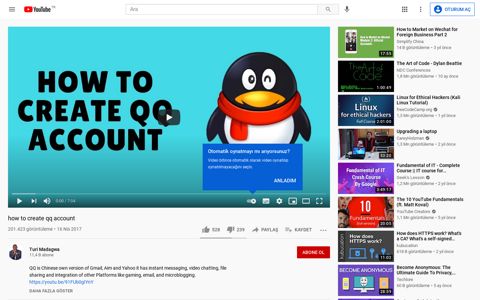 how to create qq account - YouTube