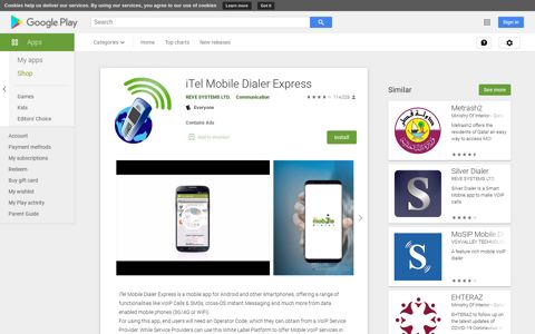 iTel Mobile Dialer Express - Apps on Google Play